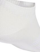 adidas Performance Унисекс чорапи до глезена Essentials 3 чифта Слонова кост/Черен