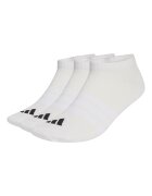 adidas Performance Унисекс чорапи до глезена Essentials 3 чифта Слонова кост/Черен