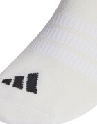 adidas Performance Унисекс чорапи до глезена Essentials 3 чифта Слонова кост/Черен