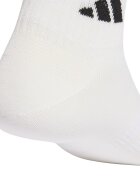adidas Performance Унисекс чорапи с памук 3 чифта Бял