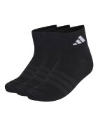 adidas Performance Унисекс чорапи с памук 3 чифта Бял/Черен