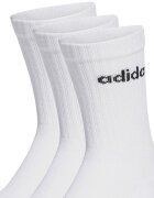 adidas Performance Унисекс дълги чорапи с рипс - 3 чифта Бял