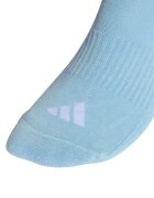 adidas Performance Унисекс дълги рипсени чорапи - 3 чифта Ултрамарин синьо/Бял/Ледено синьо
