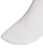 adidas Performance Унисекс къси чорапи с лого - 3 чифта Бял