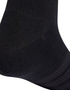 adidas Performance Унисекс къси чорапи с лого - 3 чифта Черен