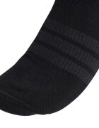 adidas Performance Унисекс къси чорапи с лого - 3 чифта Черен/Бял