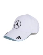 adidas Performance Унисекс шапка Mercedes - AMG Petronas Formula 1 с лого Бял/Черен