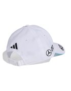 adidas Performance Унисекс шапка Mercedes - AMG Petronas Formula 1 с лого Бял/Черен