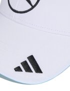 adidas Performance Унисекс шапка Mercedes - AMG Petronas Formula 1 с лого Бял/Черен