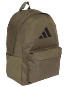 adidas Performance Унисекс текстилна раница Classic Bars - 27.5 л Черен/Маслинено зелено
