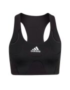 adidas Спортен сутиен полиестер/еластан - черен -