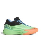 adidas Sportswear adidas Performance - Баскетболни обувки Dame X - Черен/Бледооранжев/Ментово зелено