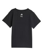 adidas Sportswear adidas Performance Тениска с шарка и шорти - 2 части Червен/Бял/Черен