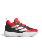 adidas Sportswear Баскетболни обувки Cross 'Em Up до глезена - Черен/Аленочервен