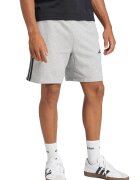 adidas Sportswear Бермуди Essentials с 3 ивици Черен/Светлосив меланж