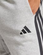 adidas Sportswear Бермуди Essentials с 3 ивици Черен/Светлосив меланж