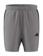 adidas Sportswear Бермуди Essentials с 3 ивици Черен/Светлосив меланж