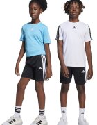 adidas Sportswear Бермуди с джобове и еластична талия Бял/Черен