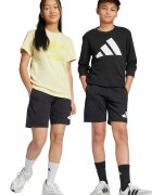 adidas Sportswear Бермуди с лого Бял/Черен