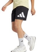 adidas Sportswear Бермуди с лого Бял/Черен