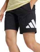 adidas Sportswear Бермуди с лого Бял/Черен