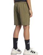 adidas Sportswear Бермуди с лого Черен/Маслинено зелено