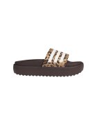 adidas Sportswear Чехли Adilette с платформа и лого - Тъмнокафяв/Камел