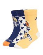 adidas Sportswear Чорапи Mickey Mouse - 3 чифта Бледожълт/Мръснобял/Тъмносин