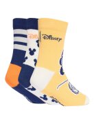 adidas Sportswear Чорапи Mickey Mouse - 3 чифта Бледожълт/Мръснобял/Тъмносин