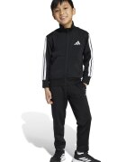adidas Sportswear Двуцветен спортен екип с цип Бял/Черен