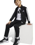 adidas Sportswear Двуцветен спортен екип с цип Бял/Черен
