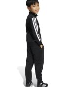 adidas Sportswear Двуцветен спортен екип с цип Бял/Черен