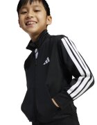 adidas Sportswear Двуцветен спортен екип с цип Бял/Черен
