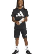 adidas Sportswear Фитнес шорти с връзка Черен