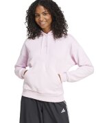 adidas Sportswear Худи Essentials с памук с джоб кенгуру - Бял/Бледо розово