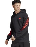 adidas Sportswear Худи Future Icons с десен с лого - Червен/Черен