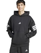 adidas Sportswear Худи Future Icons с ивици - Бял/Черен