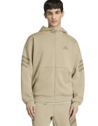 adidas Sportswear Худи Future Icons с паднали ръкави и цип - Бежов
