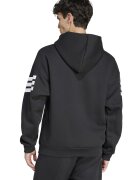 adidas Sportswear Худи Future Icons с паднали ръкави и цип Бял/Черен