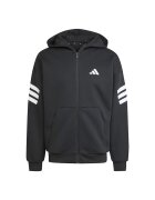 adidas Sportswear Худи Future Icons с паднали ръкави и цип Бял/Черен