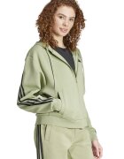 adidas Sportswear Худи Future Icons с цип и лого Черен/Зелени аспержи