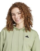 adidas Sportswear Худи Future Icons с цип и лого Черен/Зелени аспержи