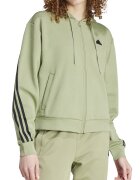 adidas Sportswear Худи Future Icons с цип и лого Черен/Зелени аспержи