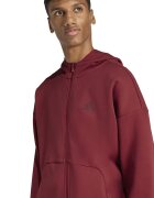 adidas Sportswear Худи Future Icons с цип Тъмночервен