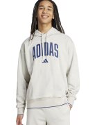 adidas Sportswear Худи с джоб кенгуру - Тъмносин/Мръснобял