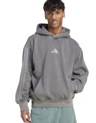 adidas Sportswear Худи с лого - Бял/Tъмносив