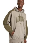 adidas Sportswear Худи с памук и лого - Каки/Маслинено зелено
