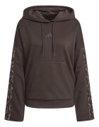 adidas Sportswear Худи с памук с лого Кафяв