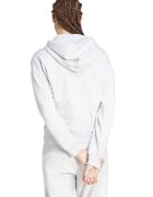 adidas Sportswear Худи с памук с цип Бял/Светло сив