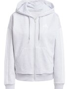 adidas Sportswear Худи с памук с цип Бял/Светло сив